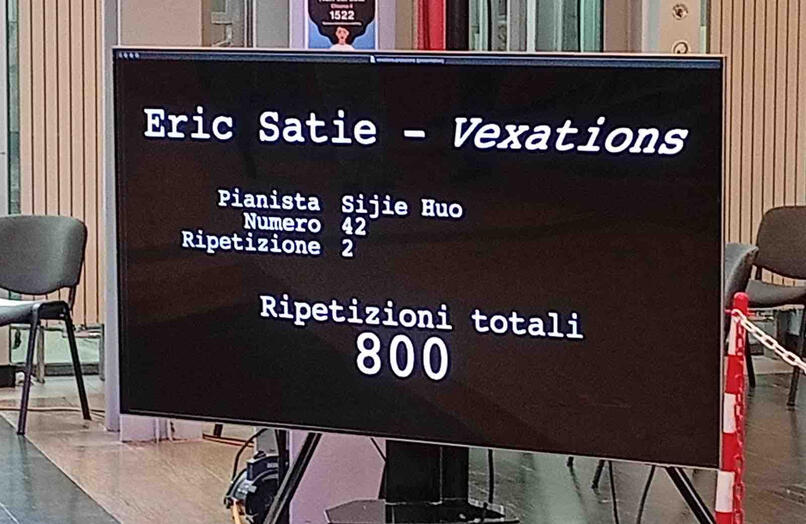 2025 Allestimento "Vexations" (Eric Satie)